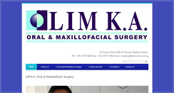 Desktop Screenshot of limkaoms.com.sg